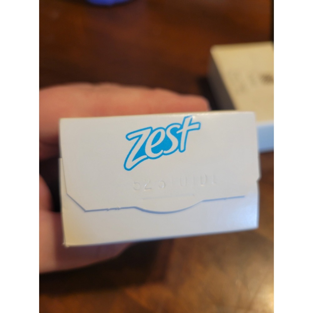Vintage ZEST AQUA Deodorant Beauty Bar Bath Size‎ Soap - 1 Bar 4.5 oz. - Box - Picture 3 of 9